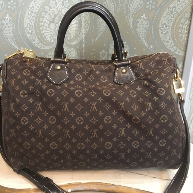 Louis Vuitton speedy 30 mini lin con tracolla condizioni ottime anno 2011  completo di dust
